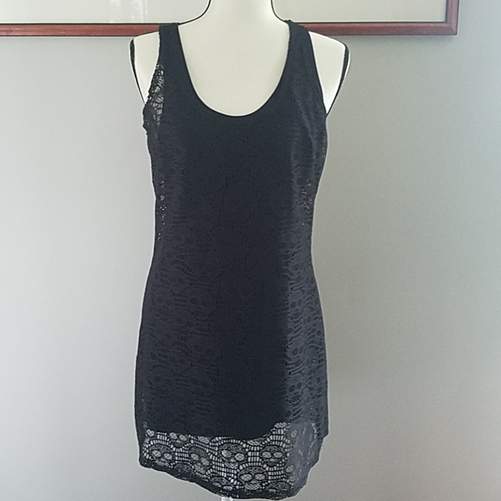 Skull lace dress size large